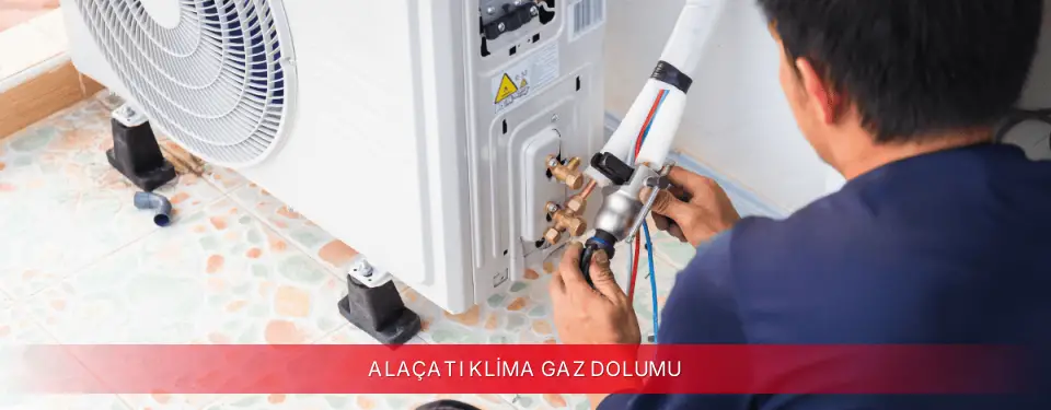 Alaçatı İlçemi Fujitsu Klima Gaz Dolumu